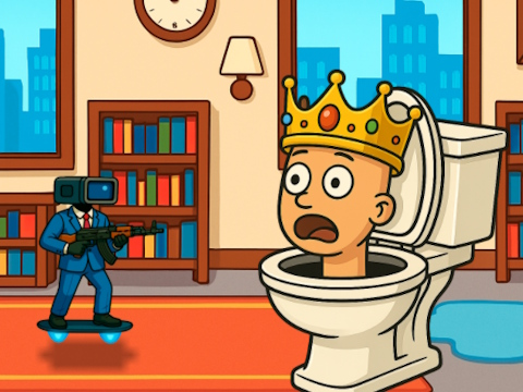 Spēle 007 Cameraman ienaidnieks Skibidi  online