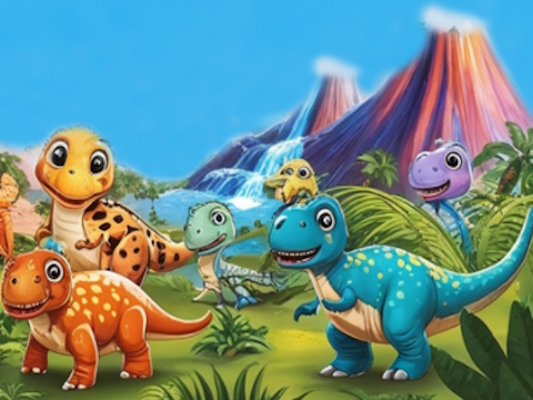 Spēle Mazuļa dino planēta  online