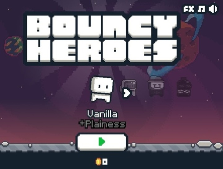 Spēle Bouncy varoņi  online