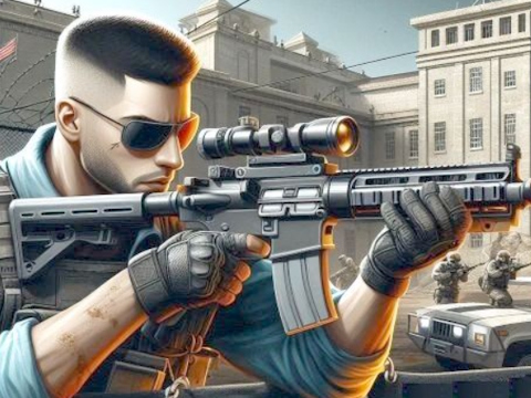 Spēle Drošs šāviens  online
