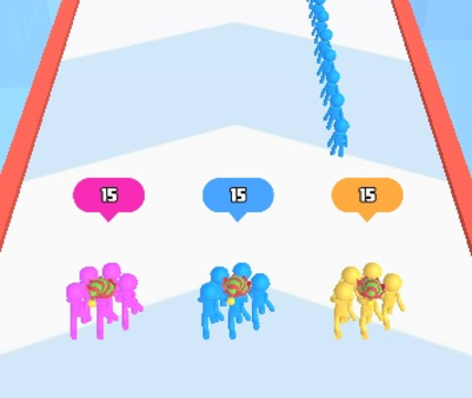 Spēle Grāfs Master Match Color Run  online
