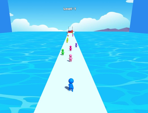 Spēle Stickman Collect Run  online
