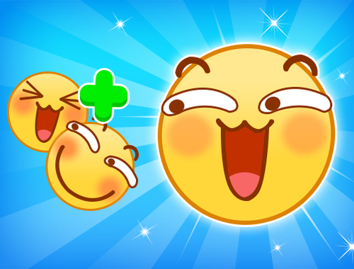 Spēle Emoji apvieno jautru moji  online