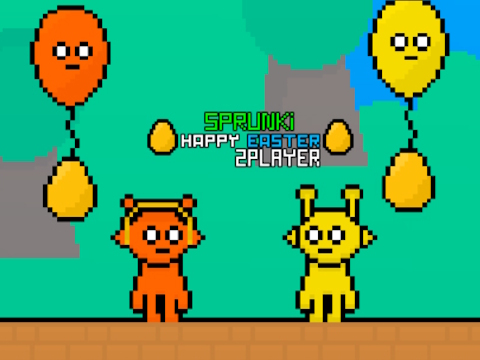 Spēle Sprunki laimīgu Lieldienu 2player  online