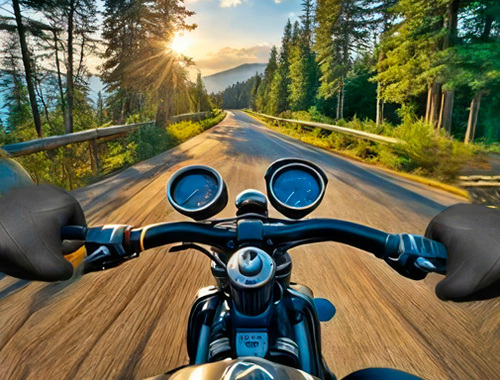Spēle Motociklu sacīkšu braucējs: Road Mayhem  online