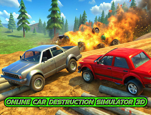 Spēle Tiešsaistes automašīnu iznīcināšanas simulators 3D  online