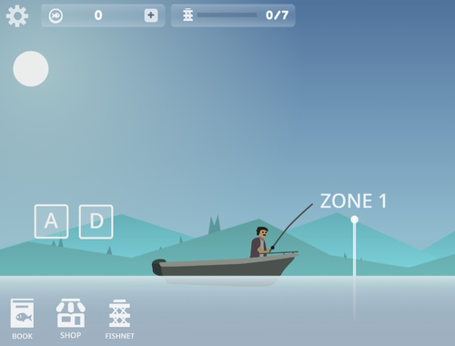 Spēle Makšķerēšanas simulators  online