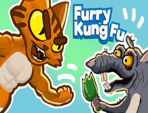 Spēle Pūkains kung fu  online