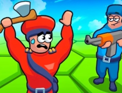 Spēle Flīžu hex world sarkanā vs zila  online