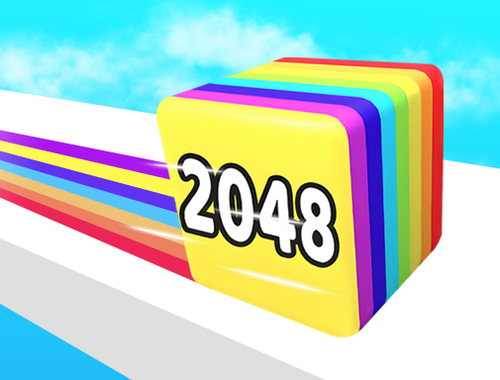 Spēle Želejas skrējiens 2048  online