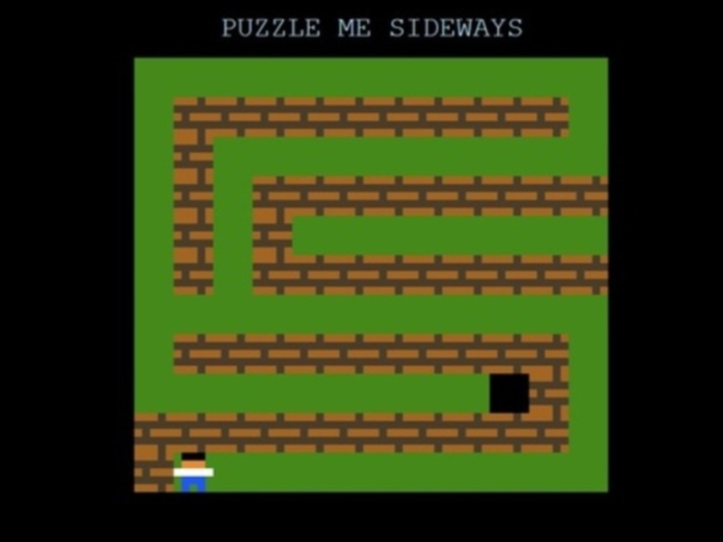 Spēle Puzzle mani uz sāniem  online