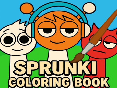 Spēle Sprunk krāsojamā grāmata  online