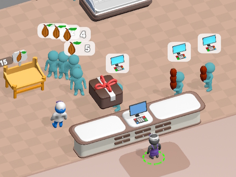 Spēle Salds lielveikala simulators  online