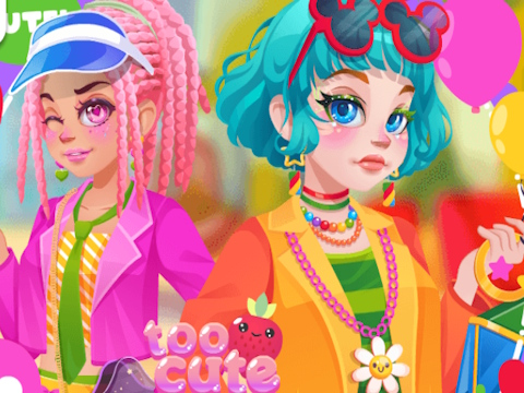 Spēle Meitenīgs quirky izskats  online