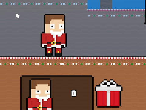 Spēle Santa Giftbox 2 spēlētājs  online
