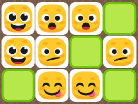 Spēle Emoji: atrodiet pāri  online