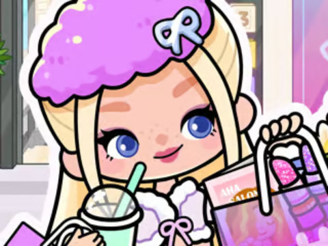 Spēle Finierzāģa mīkla: AHA World Shoppe Spree  online