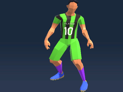 Spēle Futbola steiga 3d  online