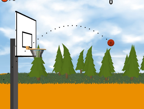 Spēle Basketbola parks  online
