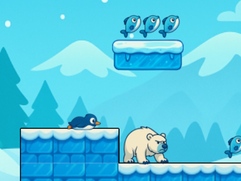 Spēle Pengu pengs  online