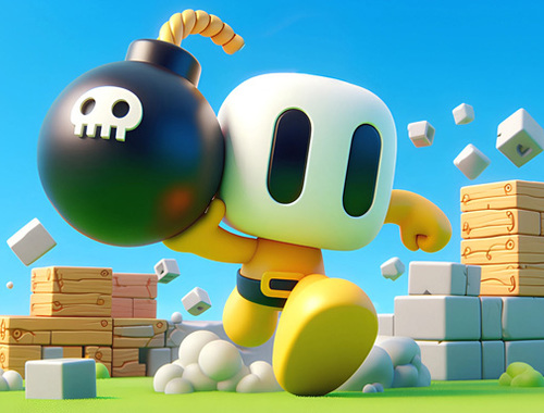 Spēle Bombaman 3D  online