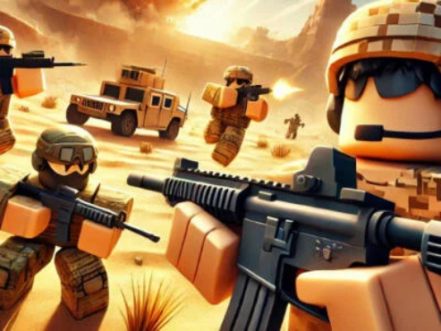 Spēle Roblox streiks  online