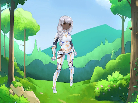Spēle Fantāzijas anime saģērbjas  online