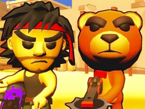 Spēle Brawl Bros komanda  online