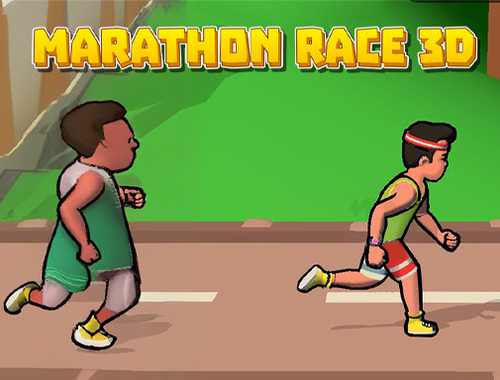 Spēle Maratona sacensības 3d  online