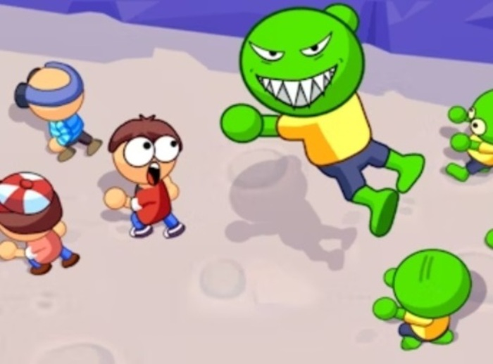 Spēle Zombiju pūlis un apvienošanās  online