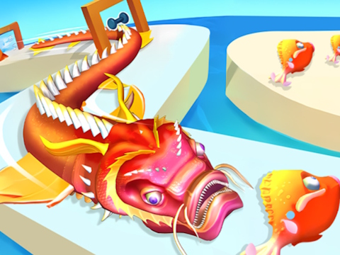 Spēle Zivju evolūcija 3D  online