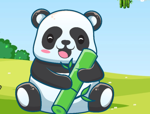 Spēle Pieskarieties Panda!  online