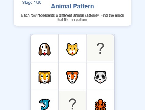 Spēle Emoji kārtot 30  online