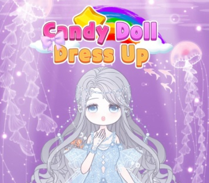 Spēle Candy lelle saģērbjas  online