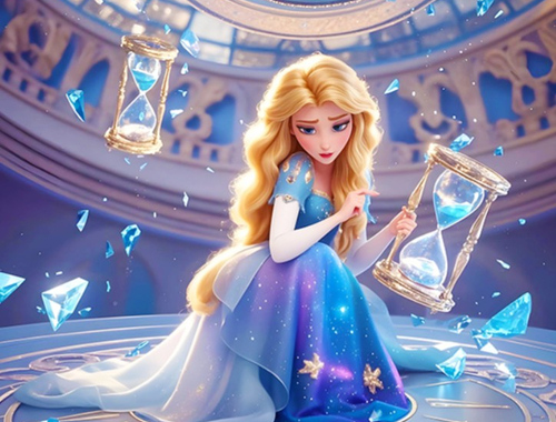 Spēle Atrodiet atšķirības: laika princese  online