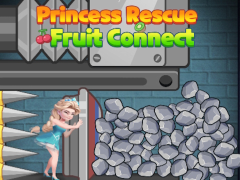 Spēle Princese glābj augļu savienojumu  online