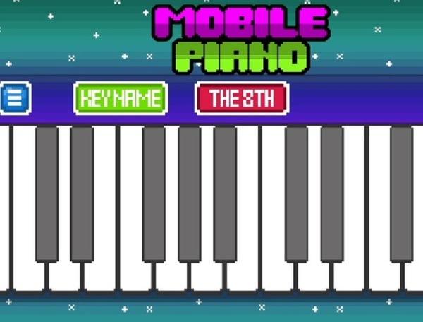 Spēle Mobilās klavieres  online