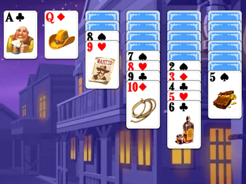 Spēle Solitaire reverss  online