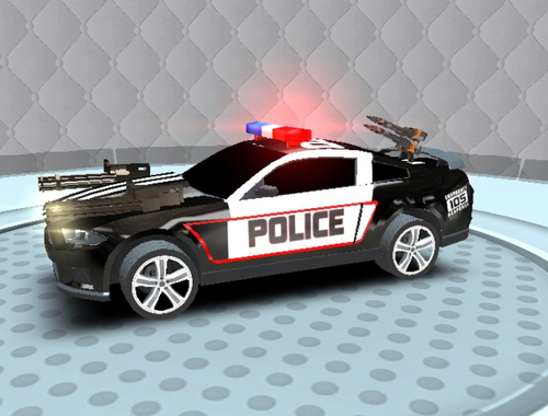Spēle Policijas automašīna  online