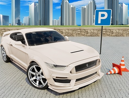 Spēle Automašīnas simulators 3D  online