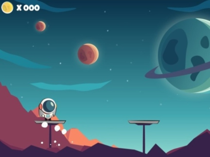 Spēle Astronaut piedzīvojums  online