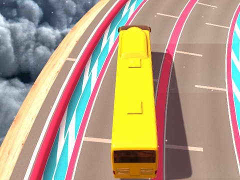 Spēle Rampas autobusu triku simulators  online