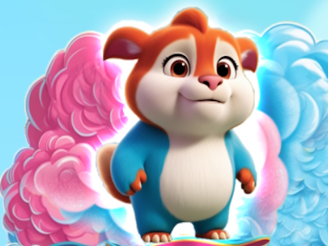 Spēle Sketer Bear lēciens  online