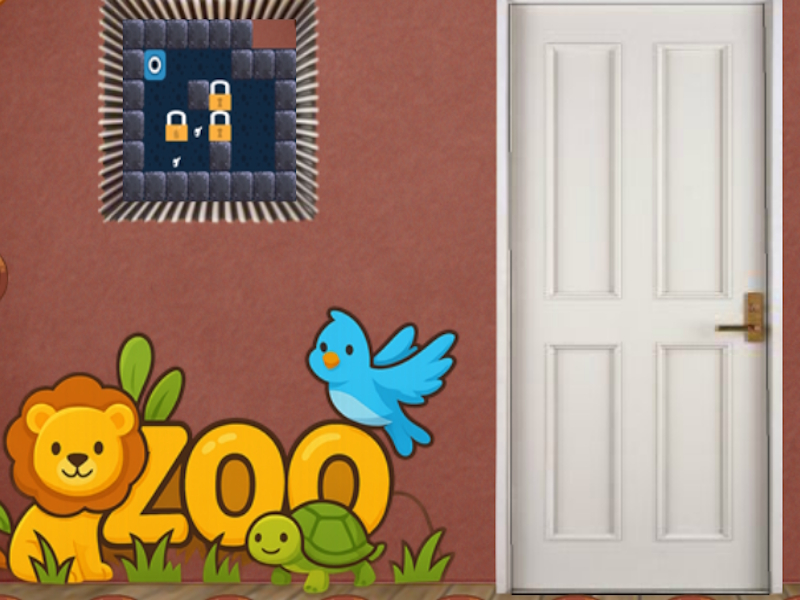 Spēle Atrodi mini zoodārza turētāju online