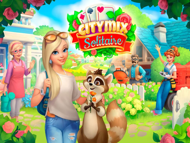 Spēle City Mix Solitaire online