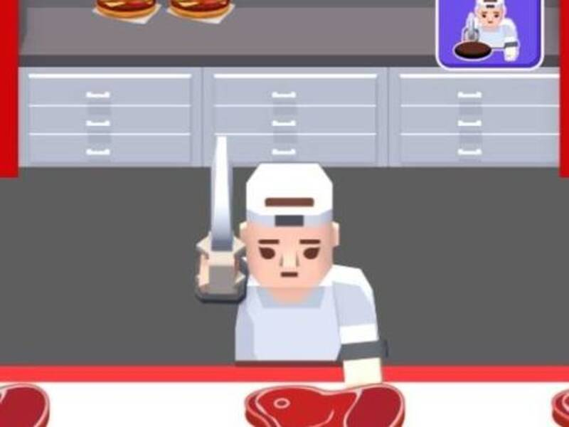 Spēle Burger Cafe Idle Tycoon online