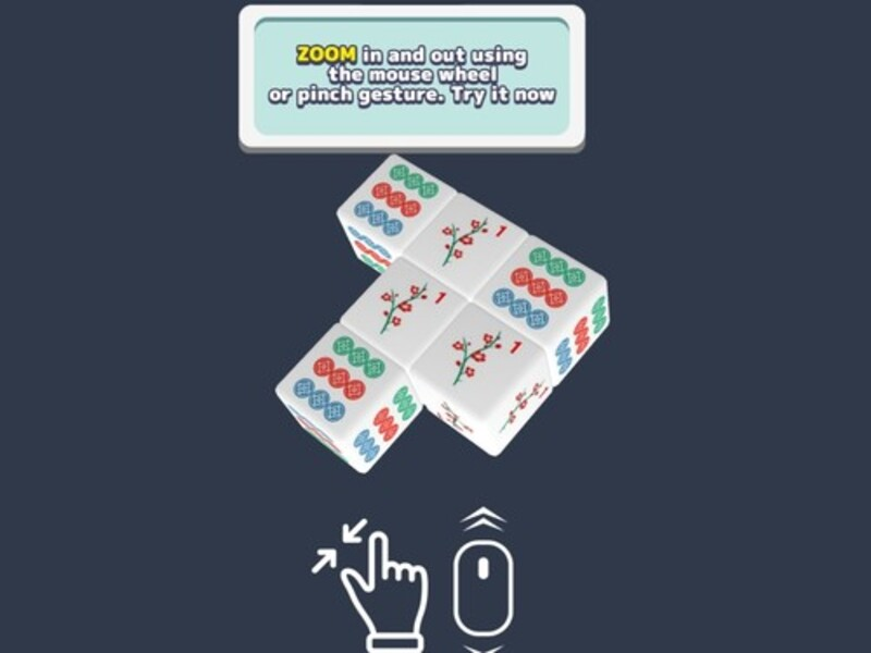 Spēle Mahjong 3D mačs online