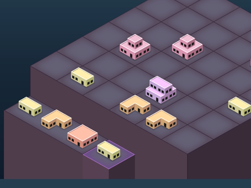 Spēle Block Merge City online