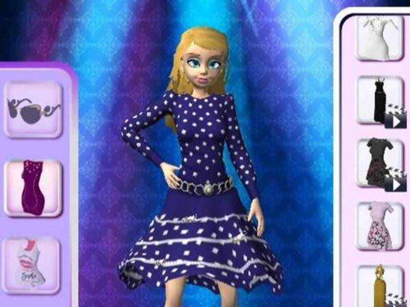 Spēle Modeļa ģērbšanās makeover spēle online