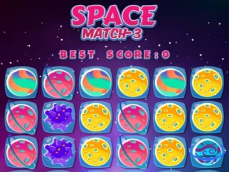 Spēle Space Match3 online